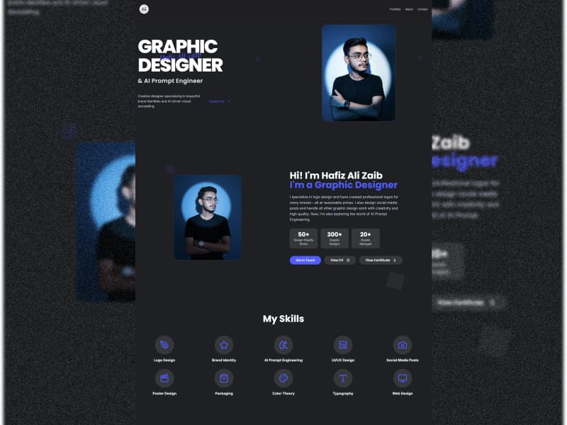 Hafiz Ali Portfolio